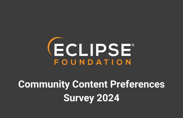 Eclipse Community Content Preferences Survey 2024