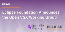 Image for 
<span>The Open VSX Registry, a Vendor-Neutral Open Source Alternative to the Visual Studio Marketplace, Gets its Own Working Group at the Eclipse Foundation</span>
 News item.