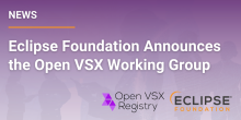 的图像<span>Open VSX Registry是Visual Studio Marketplace的供应商中立开源替代方案，在Eclipse基金会拥有自己的工作组</span>新闻项目。