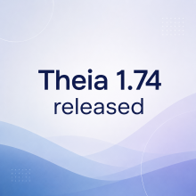 Image for 
<span>Eclipse Theia 1.74 is released!</span>
 News item.
