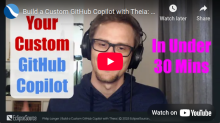 Image for
<span>Custom GitHub Copilot with Theia AI – New Video Tutorial</span>
News item.