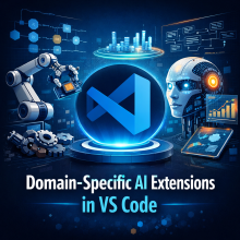 Image for 
<span>Domain-specific AI Extensions in VS Code: Worth Another Look?</span>
 News item.